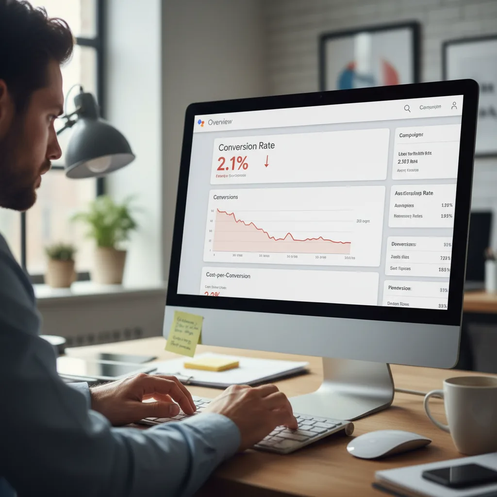 Les symptômes d'une campagne Google Ads qui ne convertit pas